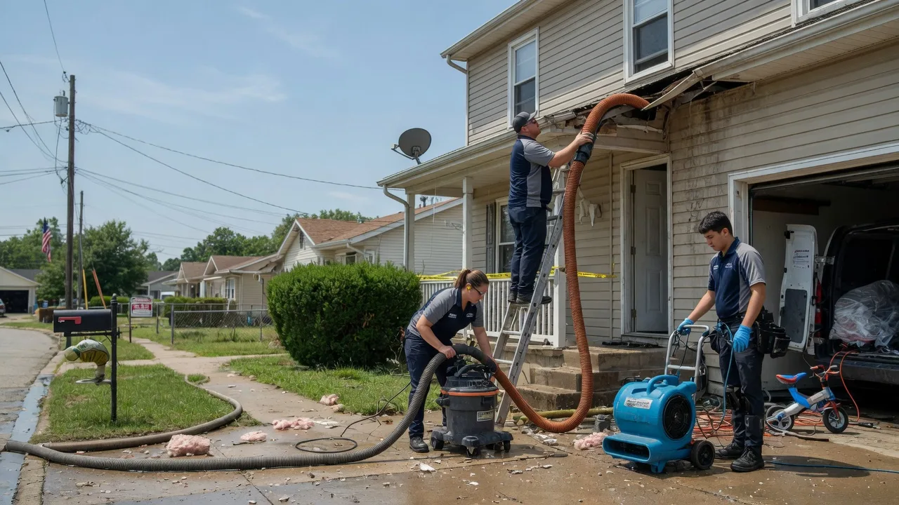 Water Damage Restoration in Wentzville, MO near me